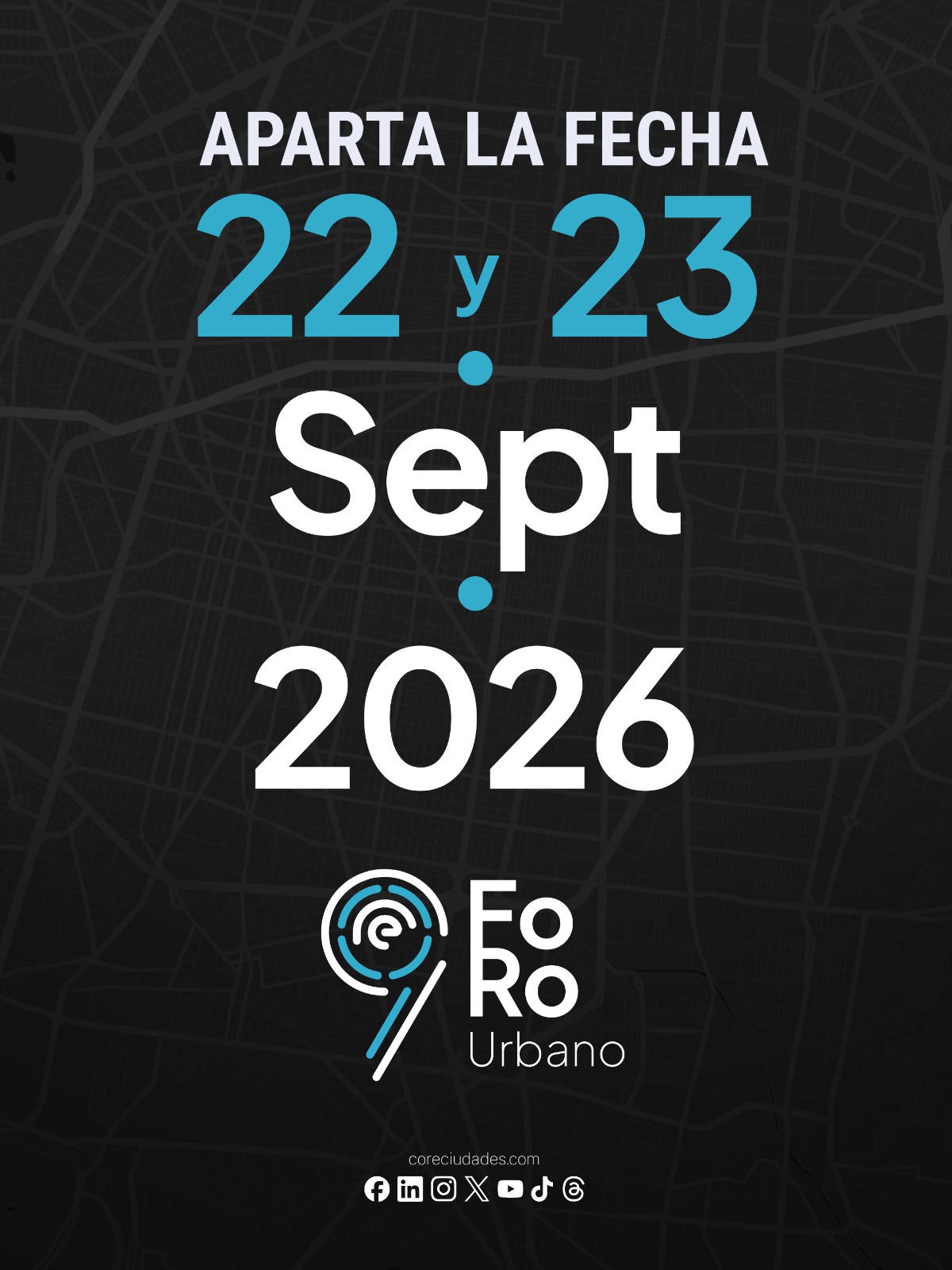 Aparta la fecha Foro 3